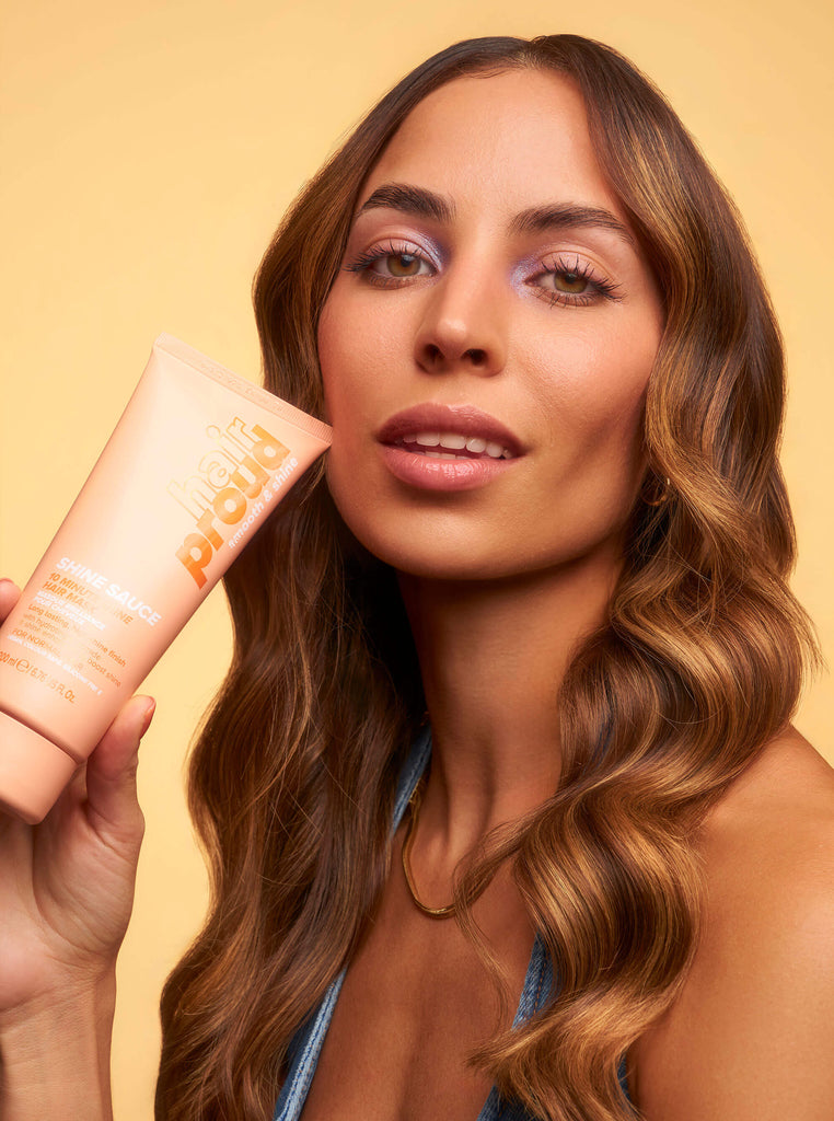 shine sauce - 10 minute shine hair mask