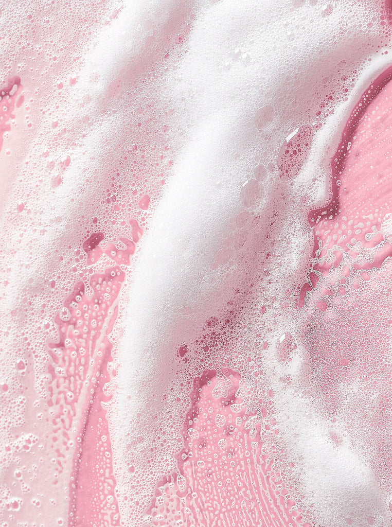 Close up of Velvet Cloud cleanser texture