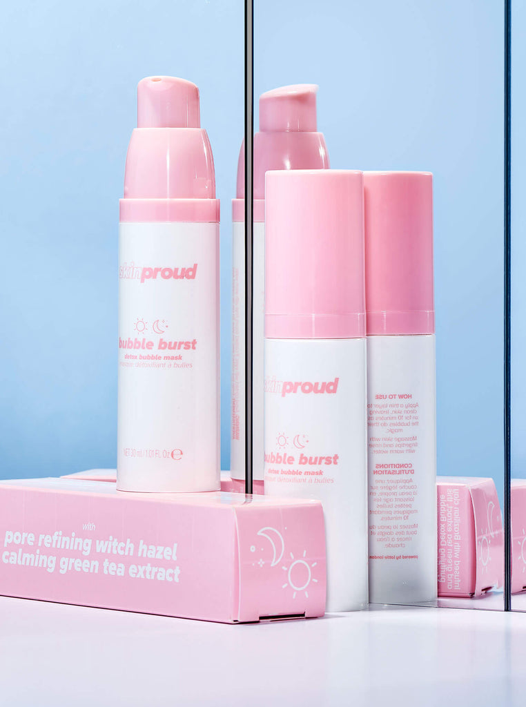 Skin Proud Bubble Burst bottle